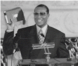 Min. Farrakhan makes report on the World Friendship Tour, March 1.